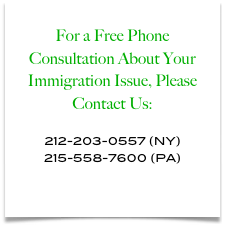 For a Free Phone Consultation About Your Immigration Issue, Please Contact Us:

212-203-0557 (NY)
215-558-7600 (PA)

info@brophylenahan.com